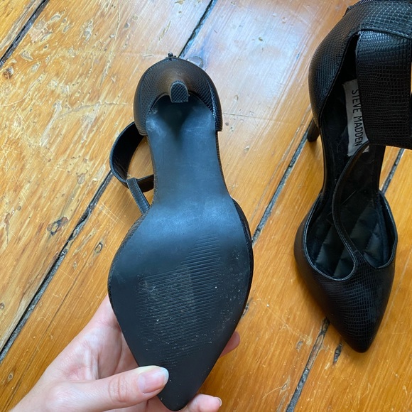 Steve Madden T-strap stiletto heels - Picture 3 of 5